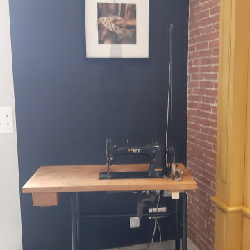 construction de l'atelier