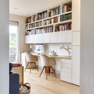 Nordisches Arbeitszimmer in Paris