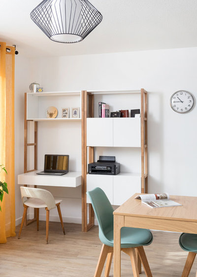 Scandinavian Home Office by Francisco LOPEZ | FEEL INTERIEUR