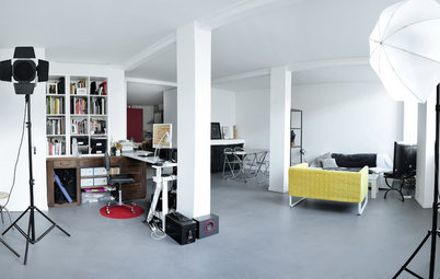 Avant/Après : Un atelier abandonné transformé en loft avec studio photo