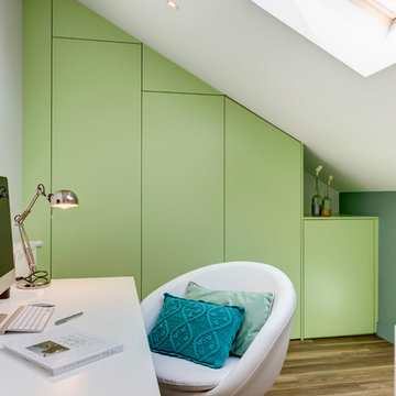 Mobilier sur mesure sous rampants