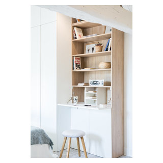 Rénovation d'un petit duplex - Scandinave - Bureau à domicile - Paris - par  Madame Prune | Houzz