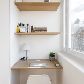 Rénovation totale à Neuilly - Appartement bleu