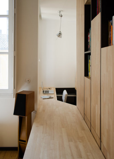 Contemporary Home Office by Martins Afonso atelier de design