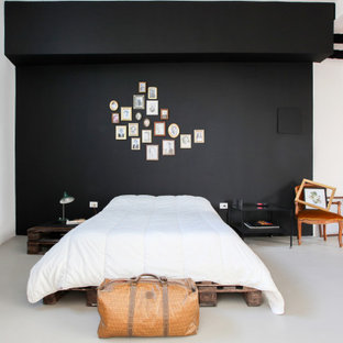 Foto di una camera da letto boho chic