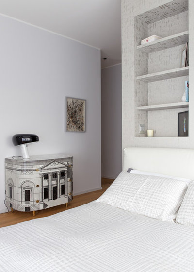 エクレクティック 寝室 Appartamento Bosco Verticale