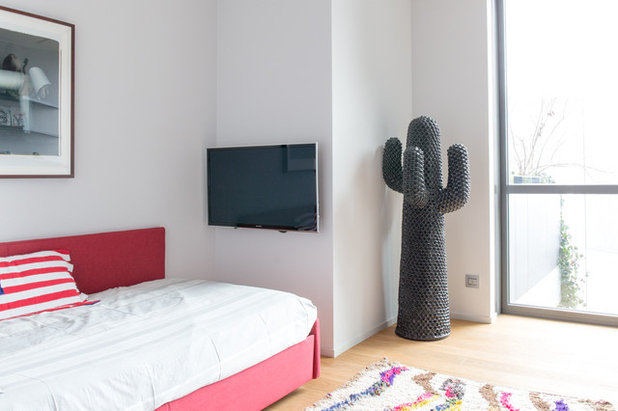 Modern Bedroom Appartamento Bosco Verticale