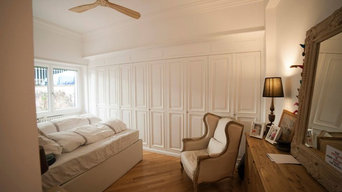 Armadio Bianco Opaco in legno di Toulipier