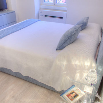 Camera da letto appartamento ristrutturato Borgo Ligure