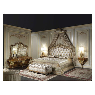 Classic bedroom Baroque Style - Traditional - Bedroom - Milan - by  Vimercati Meda | Houzz