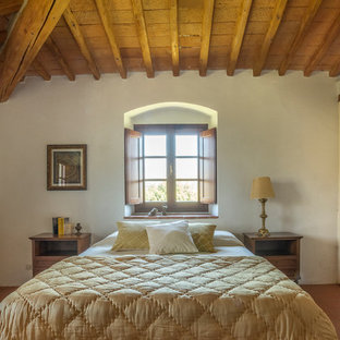 Ispirazione per una camera da letto country