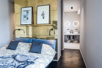 Modern bedroom in Rome.