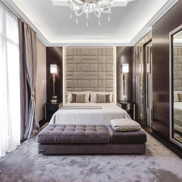 interior for a residence on Cote d'Azur. / Дизайн апартаментов в Ницце