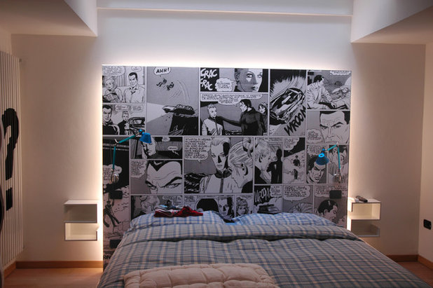 コンテンポラリー 寝室 by Filippo Piattelli Studio di Architettura