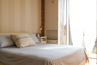 Country bedroom in Milan.