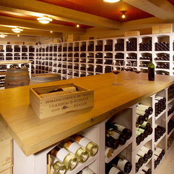 A Wine cellar in Vinicase in Holland