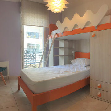 Aménagement et décoration d'un appartement neuf à Argelès sur mer