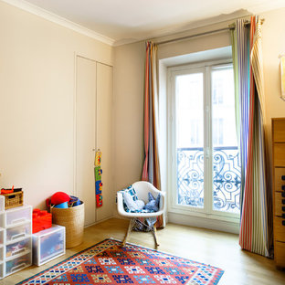Idées déco pour une chambre d'enfant contemporaine.