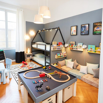 Chambre garçons Montessori