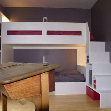 CHAMBRE JUMELLES - CLARA ET LUCIE - 9 ANS