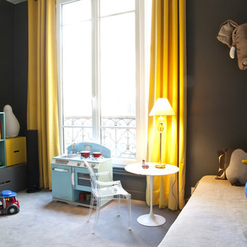 chambres d'enfants dans un appartement à Paris