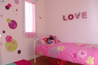 Aménagement d'une chambre d'enfant romantique.