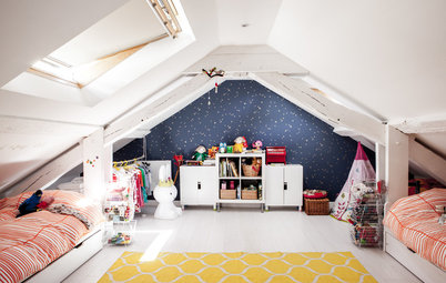Kinderzimmer mit Dachschräge: So richten Sie den Raum clever ein