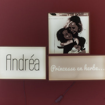 La Chambre d'Andréa, princesse des temps modernes