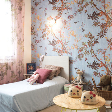 Madame bleu - chambre d'enfant scandinave