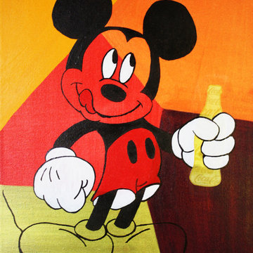 MICKEY MOUSE « Bottle Coca-Cola »