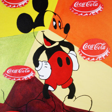 MICKEY MOUSE « Capsules Coca-Cola »