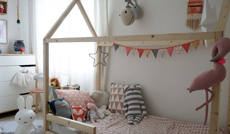 DIY: Ein schlichtes Hausbett aus Holz fürs Kinderzimmer