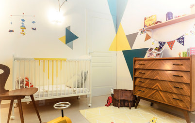 Chambre de bébé de la Semaine : 700 € pour un cocon vintage dans 12 m²
