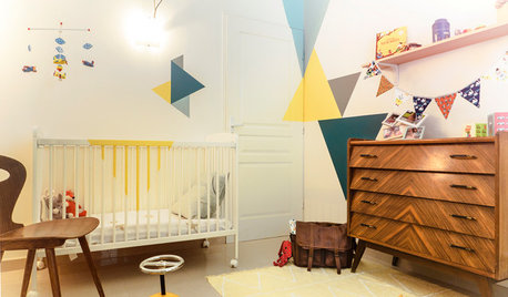 Chambre de bébé de la Semaine : 700 € pour un cocon vintage dans 12 m²