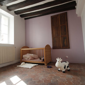 Maison M - ’adaptation intérieure d’une bâtisse briarde - Tournan en Brie (77)
