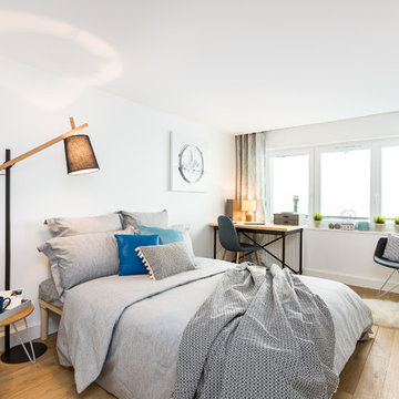 Aménagement d'un appartement témoin d'un immeuble réhabilité