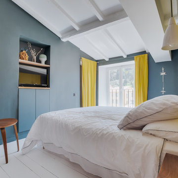 Aménagement d'une chambre et d'une salle de bain