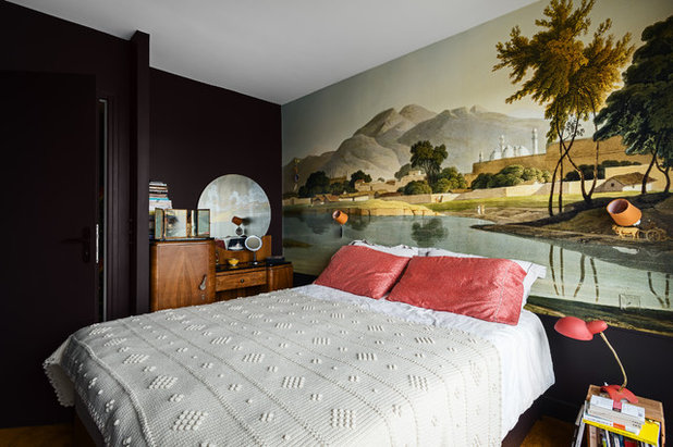 Eclectic Bedroom by Agence Olivia Clor