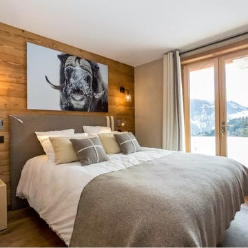 Chalet Pollen - chambre montagnarde
