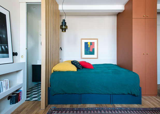 Eclectic Bedroom by Carole Dugelay, Architecture Intérieure-Décoration