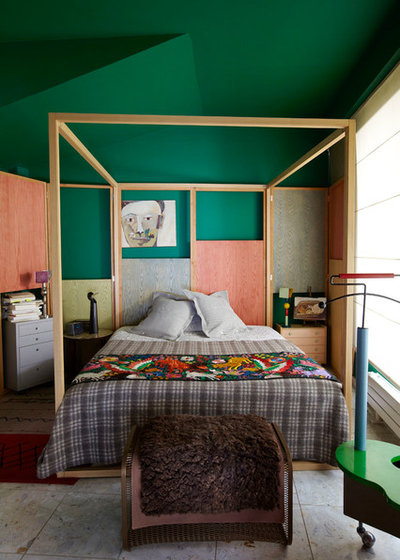 Eclectic Bedroom by Francis Amiand Photographe