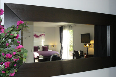 Example of a trendy bedroom design in Angers