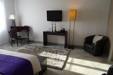 Example of a trendy bedroom design in Angers