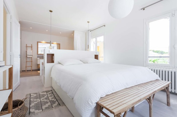Scandinavian Bedroom by Murs et Merveilles