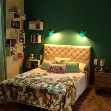 Le rayon vert : une chambre d'ado fraîche et lumineuse.