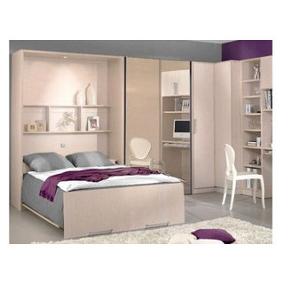 Lit Escamotable Campus - Modern - Bedroom - Paris - by La Maison du  Convertible | Houzz