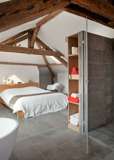 Contemporary Bedroom by Olivier Chabaud Architecte - Paris & Luberon