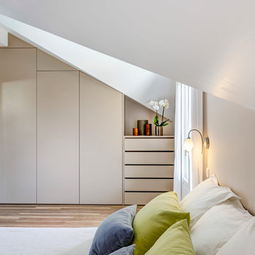 Meuble sur mesure sous rampants
