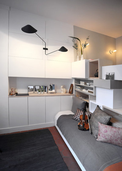 Contemporáneo Dormitorio by Julie Nabucet Architectures