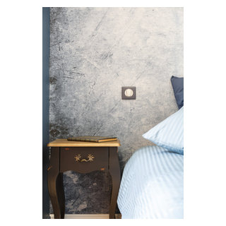 panneau papier mural XXL - Contemporary - Bedroom - Paris - by